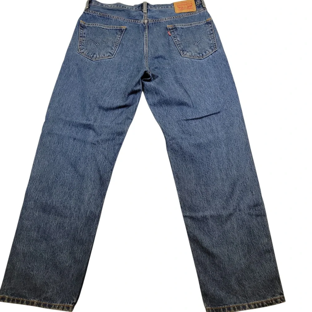 Levi's 550 Jeans Mens 36x32 Medium Wash Relaxed Fit Denim‎